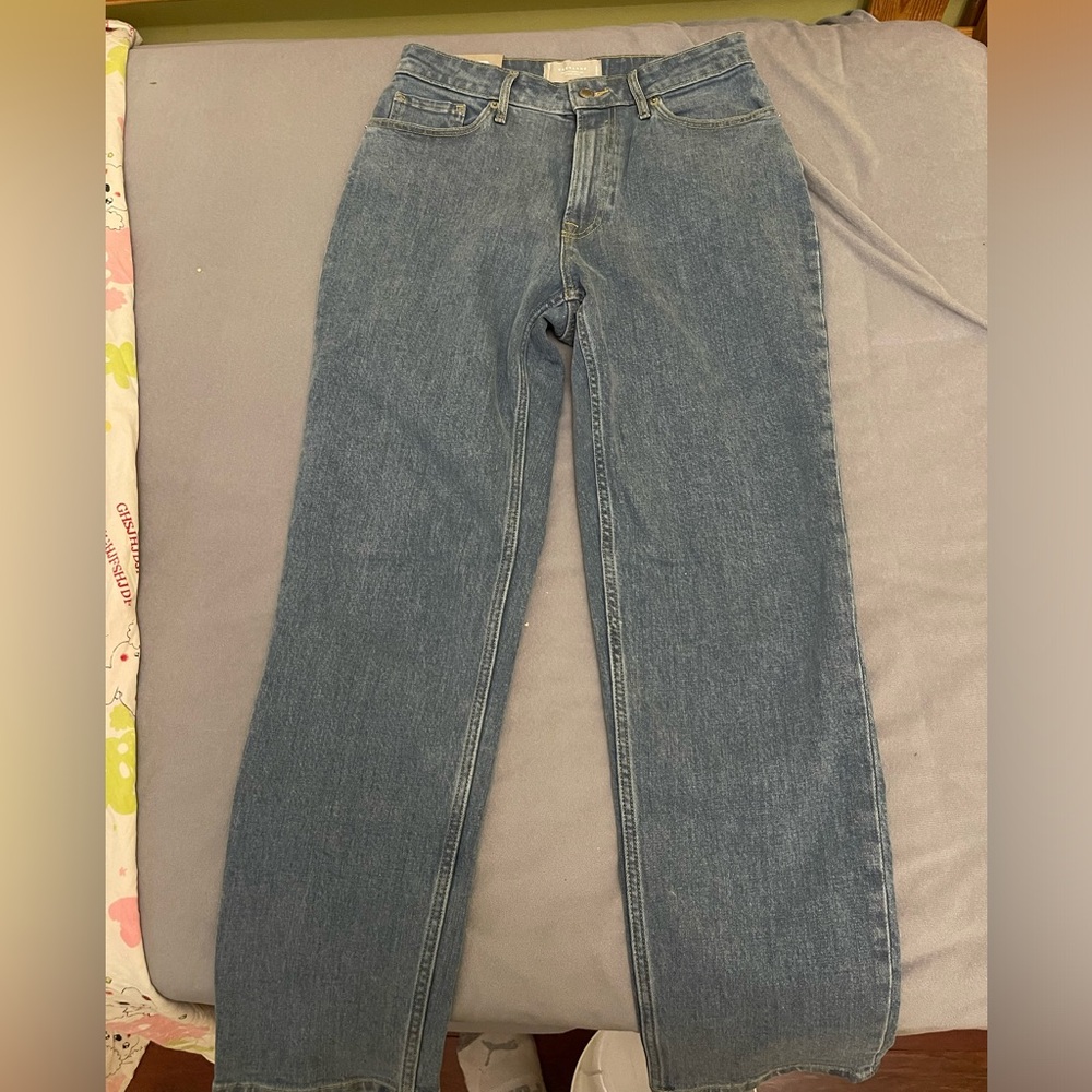 Everlane curvy cheeky  straight jeans size 28 regular